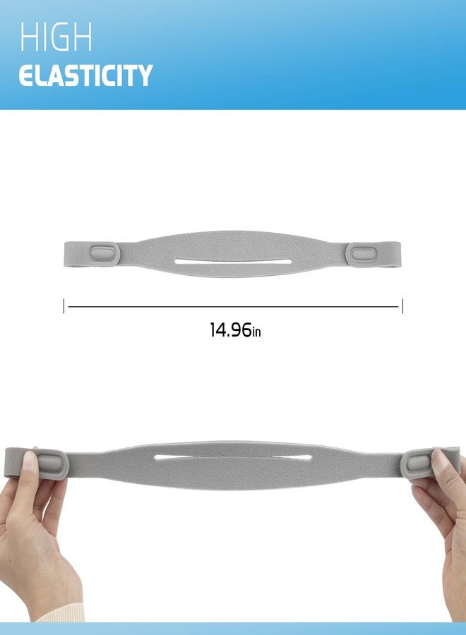 SyunsXoon N30i Headgear Compatible with Resmed AirFit N30i/P30i & AirTouch N30i CPAP Nasal Pillows Mask, Comfortable Nasal Mask Head Strap - Medium - Image 2